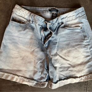 Light Wash Blue Jean Shorts